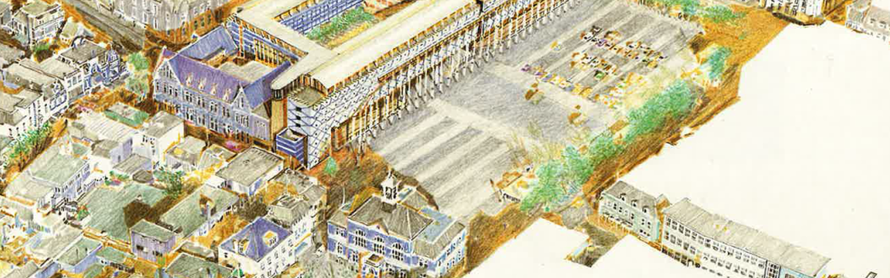 Afb 1 Tekening Stadhuis Ruijssenaars Van Reekum Museum 1993