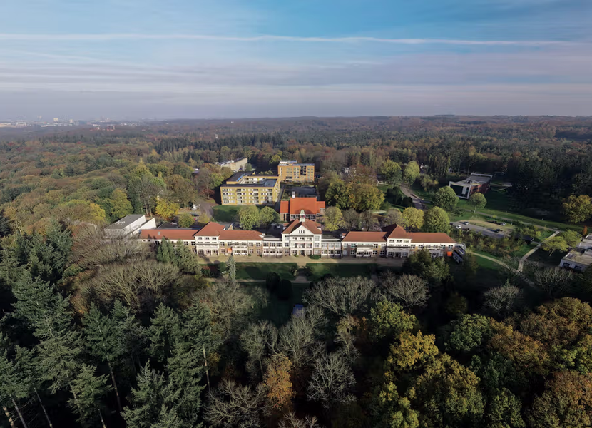 Plaatje 1 sanatorium vogelvlucht