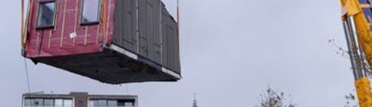 Fabrieksmatig sociale huur in de lucht zaandam Faro Architecten 370x370
