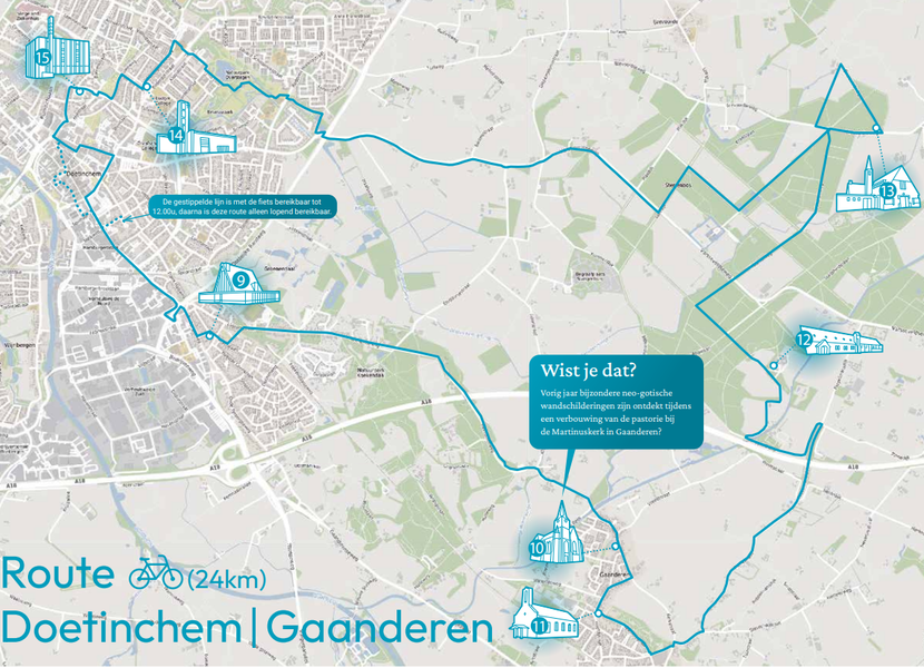 Route gaanderen
